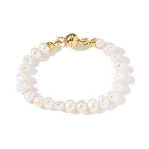페르테 페를라 돌체 플레인 팔찌, Perla Dolce Plain Bracelet, fresh-water pearl