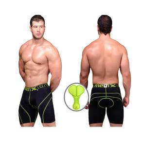 [Xtremen] Cycling Padded Boxer Briefs Black (51371)