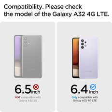 Spigen Galaxy A32 케이스 LTE 4G TPU 소프트 미군 MIL 규