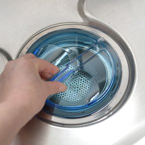 투명한 싱크대 물마개 소 배수구 뚜껑 커버 덮개