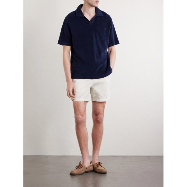 미스터 피 코튼 실크 블렌드 테리 폴로 셔츠 46376663163004780