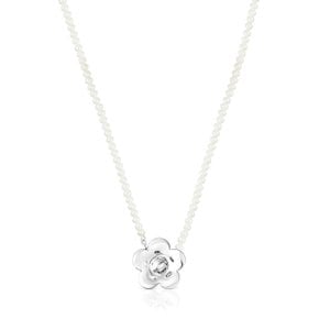 [SSG 단독]TOUS Silver Fragile Nature Necklace with Pearls/진주 비드 목걸이/118652500