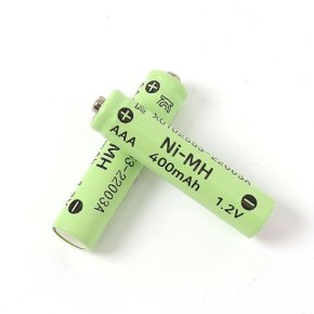 니켈수소 400mAh AAA 2p세트 충전지 충전용건전지 (WE1D988)