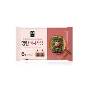 명란맛 바사삭김 3.8gx6봉