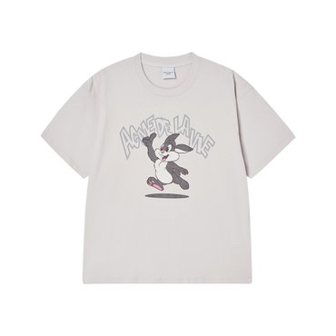 아크메드라비 CARTOON CHINCHILLA SHORT SLEEVE T-SHIRT 카툰 친칠라 반팔