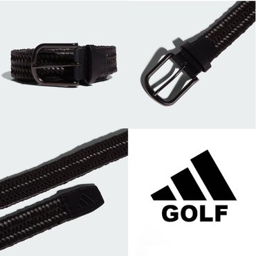 아디다스골프 2024 FW 남성 • Golf 골프 우븐 레더 벨트  IK2865