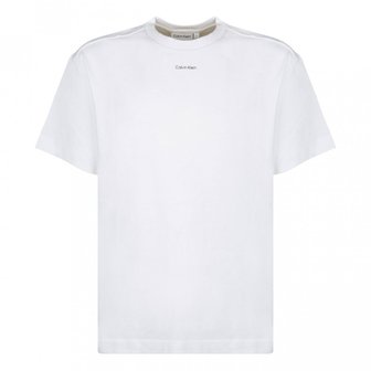Calvin Klein 캘빈클라인 반팔 남성 남자 화이트 흰색 티셔츠 K10K112487 YAF