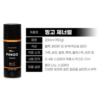  핑고스프레이 크리어 200ml 노루