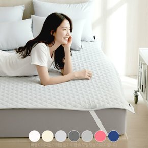 국산 사계절 고정밴드 모달 피그먼트 침대패드 모음전 침대 매트리스 이불 패드