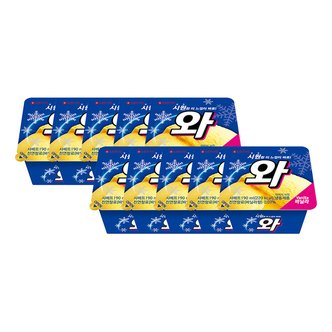 롯데제과 와 아이스크림 바닐라 190ml X10개