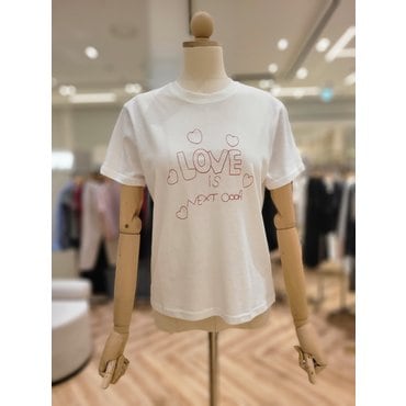 러브앤쇼 러브이즈 티셔츠 LCFDGTS01
