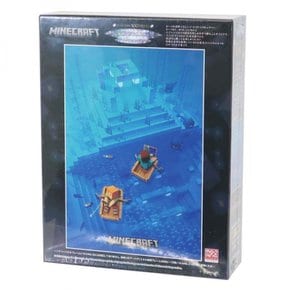 엔스카이 MINECRAFT 마인크래프트 아트 크리스탈 지그소 퍼즐 300 개 [Boat Trip] 300-AC053