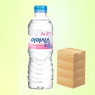  롯데 아이시스 8.0 500ml x 80개 생수 물