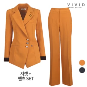 VIVID SET 여성정장 자켓+부츠컷팬츠 가을겨울세트