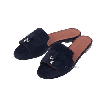 로로피아나 SS25 여성 썸머 참스 워크 슬리퍼 FAI6407 W000