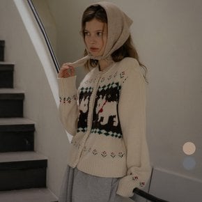 Puppy wool blended cardigan [TIWT03CD01]_2color