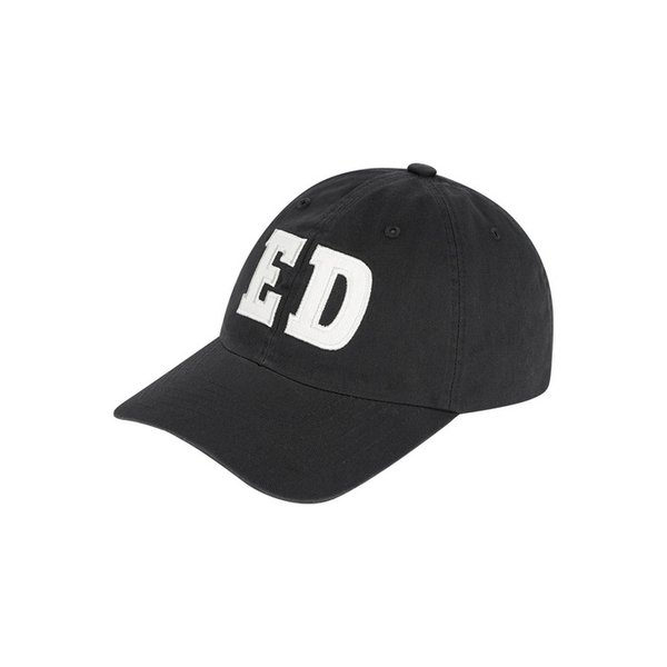 E D 6panel cap (dark gray)