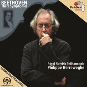 LUDWIG VAN BEETHOVEN - THE 9 SYMPHONIES/ PHILIPPE HERREWEGHE SACD HYBRID 베토벤: 교향곡 전