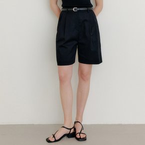 프레디 투 턱 버뮤다 쇼츠 / FREDIE TWO TUCK BERMUDA SHORTS_2colors