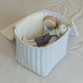 패브릭 누빔 박스백 기저귀가방 노시부 보관