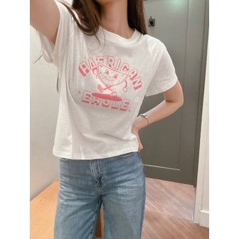  아메리칸이글 24SS 클래식 그래픽 크루넥 여성 반팔 티셔츠/