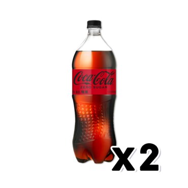  코카콜라 제로 페트음료 1.5L x 2개