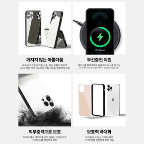 아이폰7 8 SE2 SE3 X XS MAX XR 11 12 13 먼지몽 와글와글 로프스트랩 미러 범퍼 휴대폰 케이스