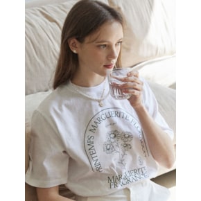 Marguerite T-shirt  - White