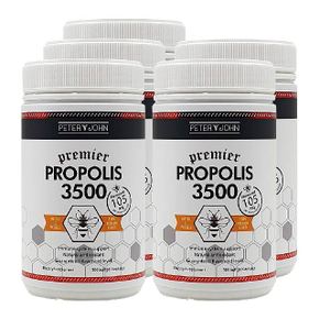 프로폴리스 원액 플라보노이드 리퀴드 3500mg 300정 뉴질랜드 피터앤존 5개