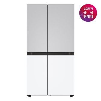 LG [LG전자공식판매처] LG 디오스 AI 오브제컬렉션 냉장고 S836MRQ032 (832L)