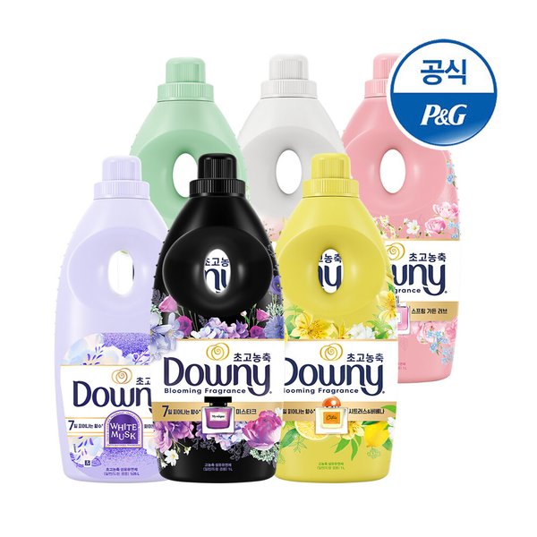 5성급 호텔컬렉션 초고농축 섬유유연제 1Lx6 본품