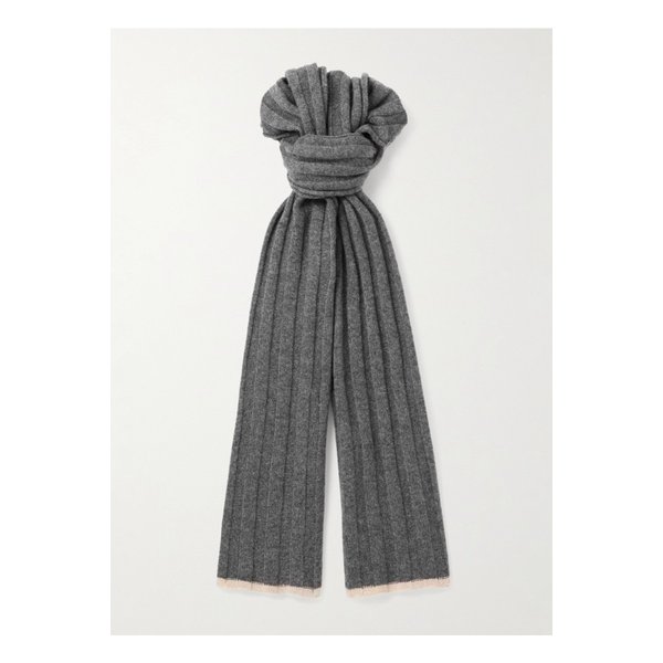 브루넬로쿠치넬리 리브 캐시미어 스카프 46376663162948164