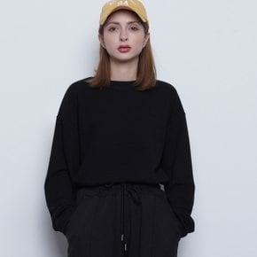 W422 bell sleeve tee black