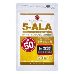 5-ALA 타블렛 네오파마 재팬제 5-ALA 100%사용 1알 50mg 60알 보충제 아이크렐