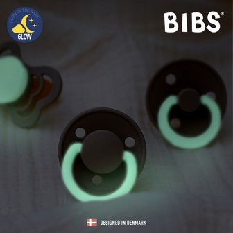 BIBS 덴마크 야광 쪽쪽이 빕스 디럭스 공갈젖꼭지