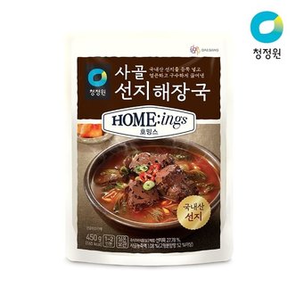  G 청정원 사골선지해장국450g X 7개