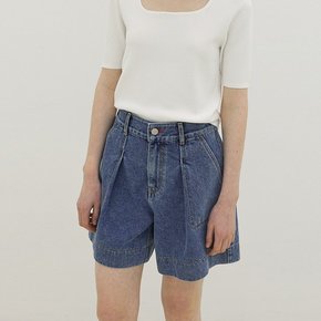 Denim Short Pants_BLUE