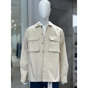 Calvin Klein Jeans [여주점] CKJ 캘빈클라인 진 남여공용 릴렉스핏 유틸리티 셔츠 자켓 (ZM02829-ACF)