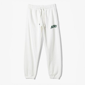 [AUTRY APPAREL]오트리 어패럴 저지팬츠/(WOMAN)JOGGER PANTS(LOGO PATCH) WHITE/UYD1F30000