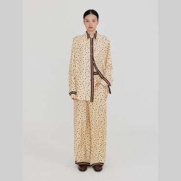 EENK ZUIIN Contrast Pants - Beige