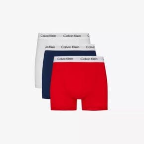 5452962 CALVIN KLEIN Pack of three Cotton Stretch classic-fit stretch-cotton trunks