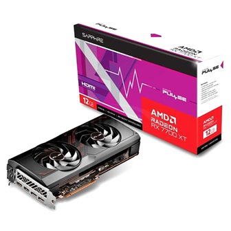 엠지솔루션 SAPPHIRE 라데온 RX 7700 XT PULSE D6 12GB