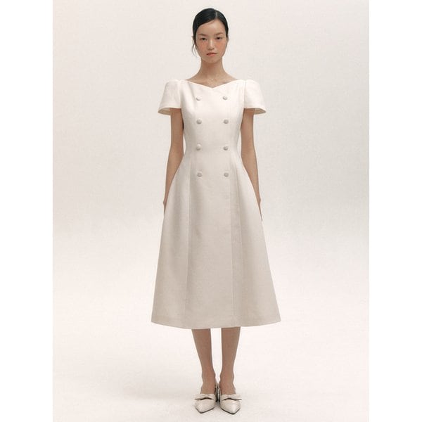 Double Button Dress(3color)