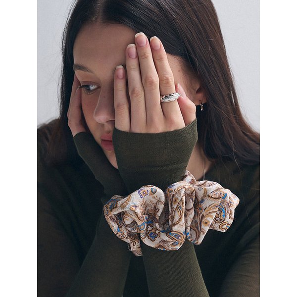 볼드 크로아상 오픈 반지