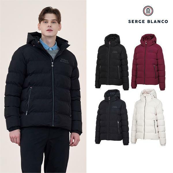 세르즈블랑코 24FW 남녀공용 헤비 웰론 후드 패딩