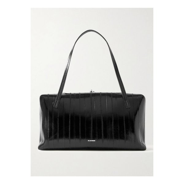 고지 필로우 가죽 숄더 백 블랙 46376663162926358