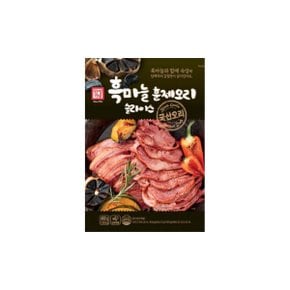흑마늘 훈제오리 슬라이스 400g