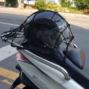 오토바이 오토바이그물망 P1 그물망 40x40 블랙 바이크그물망 고정끈 서치생활