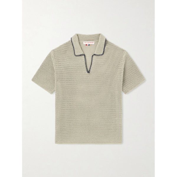 크로셰 코튼 폴로 셔츠 46376663163008272