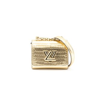 LOUIS VUITTON 루이비통 트위스트 미니 와니 체인 숄더백 GOLD N82137 HLC